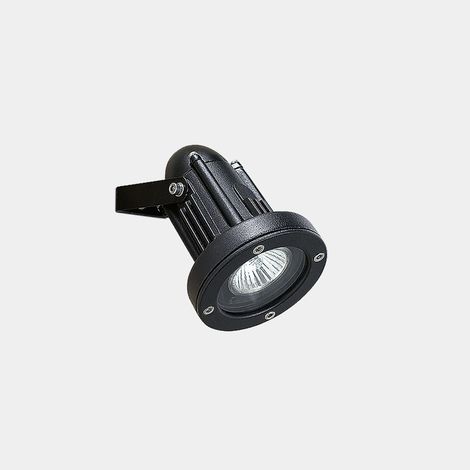Leds-C4 Helio Aluminium - Faretto da esterno 1 luce Nero IP65, GU10 (1/3)
