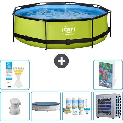 Exit Pool Rund - 300x76 cm - 7-teilig S264 (1/5)
