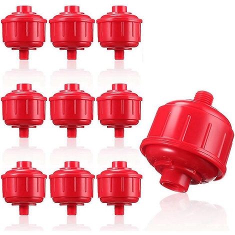 10 Stück Mini-Einweg-Wasser- und Luftfilter Whirlwind Luftleitungsfilter