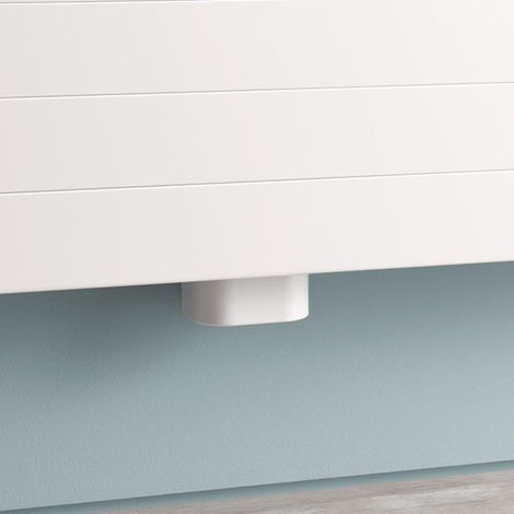 Kermi Therm X2 Line Vplus Ventilheizkörper Mittelanschluss Typ 22 605x1005mm Ventilposition links PLP220601001L1K (1/5)