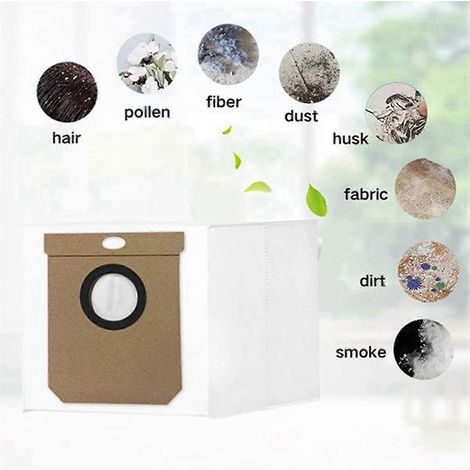 Ersatzteile für Cecotec Conga 8490 Ultimate Ultra Power Haupt- und Seitenbürste mit HEPA-Filter und Wischtuch