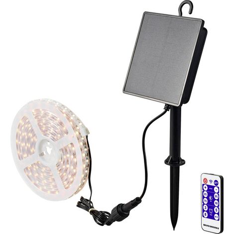 Sygonix SY-5947264 Tubo luminoso solare LED (monocolore) LED a montaggio fisso 1.8 W Trasparente (1/5)