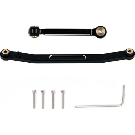Lenkgestänge-Set aus Aluminiumlegierung, kompatibel mit 1/24 Axial SCX24 90081 AXI00005 C