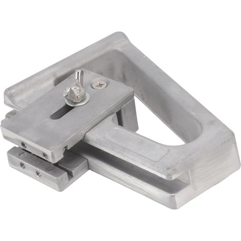Couteau à parquet en alliage d'aluminium, outil de coupe pour revêtement de sol en PVC avec lame droite (1/5)