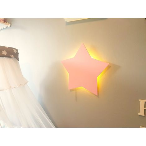 Lámpara de noche de estrella LED alimentada por batería (1/5)