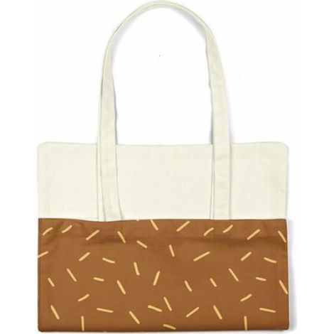 Sac shopping coton réutilisable Bonamaison - tote bag épaule 34 x 40 cm (1/4)