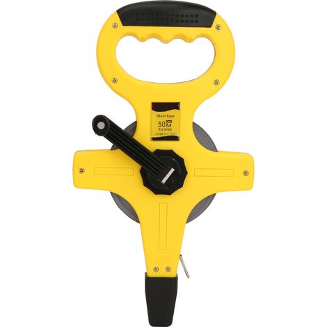 Mètre ruban portable en acier inoxydable à bobine ouverte de 50 m (1/5)