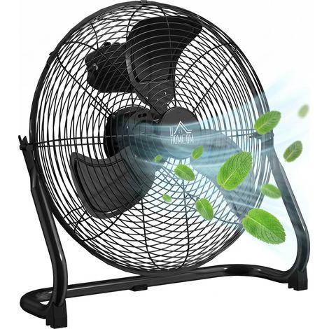 Ventilateur/climatiseur de bureau, ventilateur à 4 vitesses, rotatif, noir., silencieux et haute performance, hauteur et angle réglables, adapté à la maison, au bureau et à la chambre, idéal pour une (1/5)