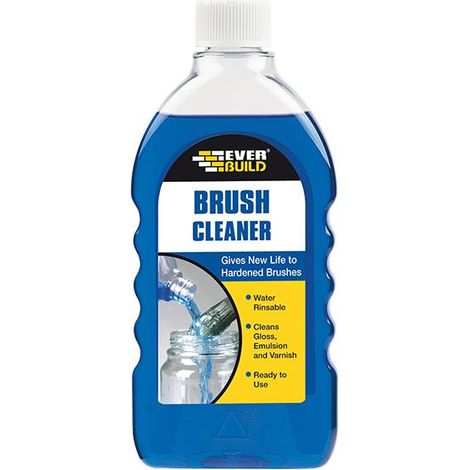 Everbuild BRUSHCL Brush Cleaner 500ml - Effective Paint and Brush Cleaning Solution (1/3)