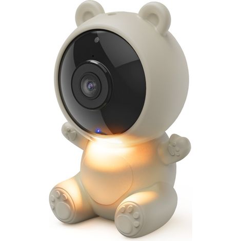 CAMÉRA SURVEIL. INTELL., PR BÉBÉS, WLAN, APP., VEILLEUSE, AUDIO, 1080P HAMA