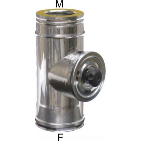 Tube en inox 13/18X44 Trou d'inspection Dp Maral