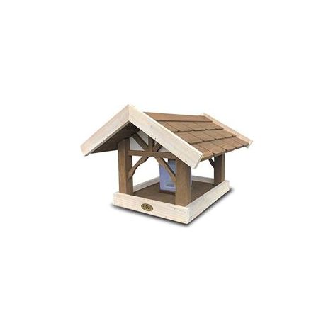 Vogelhaus Tirol mit Silo u. Ständer ca. 39 x 43 x 29 cm