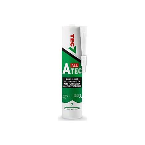 Novatech TEC7 A -Tec mastic 535306217 310ml, tout en un adhésif et mastic