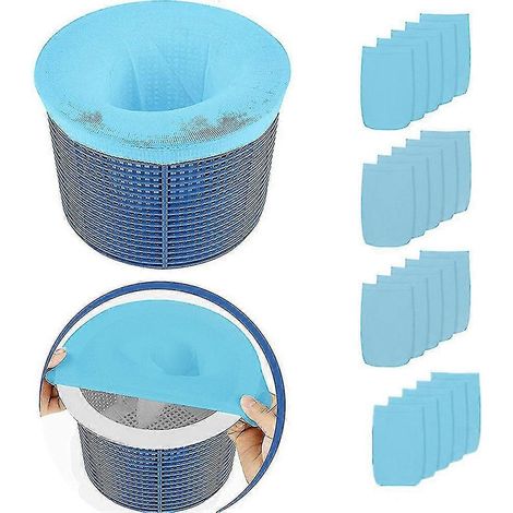 Housses de protection pour skimmers de piscine - Protection idéale pour les filtres, les paniers et les skimmers (paquet de 5) (1/5)