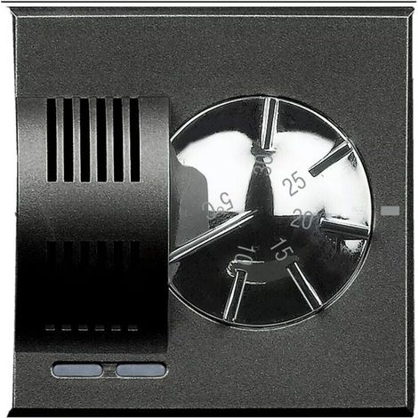 Bticino axolute - thermostat chauffage climatisation 230V anthracite HS4441