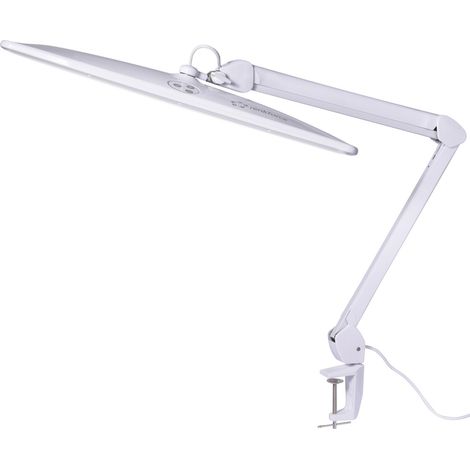 Renkforce RF-5844696 Klemmleuchte LED LED fest eingebaut F (A - G) 21 W Weiß (1/5)