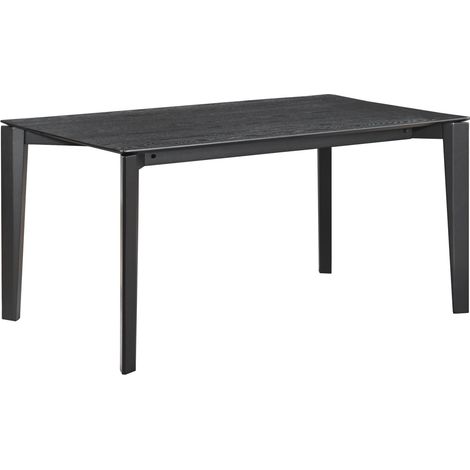 Selsey Loomens – Esstisch 150 x 90 cm, Schwarzeiche-Optik (1/3)
