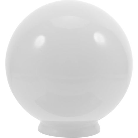 1 Abat-jour Verre Blanc Laiteux,Globe Rond 16,5cm,Lumière Douce,Pour Plafonnier,Suspension,Lampe Murale