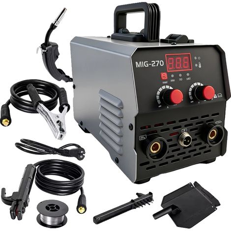 Saldatrice con capacità MMA, TIG e MIG, MIG270 (1/2)