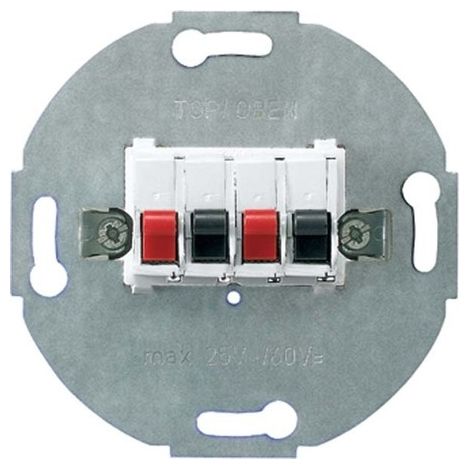 Jung Base de conexión de altavoz estéreo 25 V , 60 V DC 2 veces SLA 2 AN