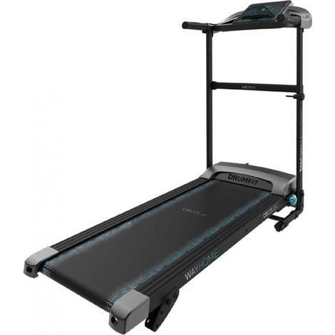 Cecotec – Tapis de course pliable DrumFit WayHome 1400 Sprint – Vitesse max 14 km/h – 12 programmes – Surface de course 110 x 40 cm – Moteur 900 W (1/5)