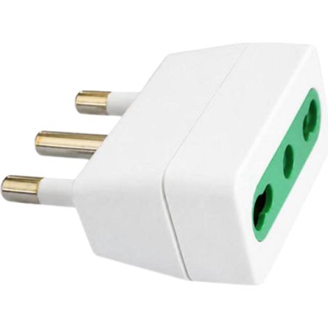 EcoPrice Adattatore Spina 16A +10/16A 2P+T W