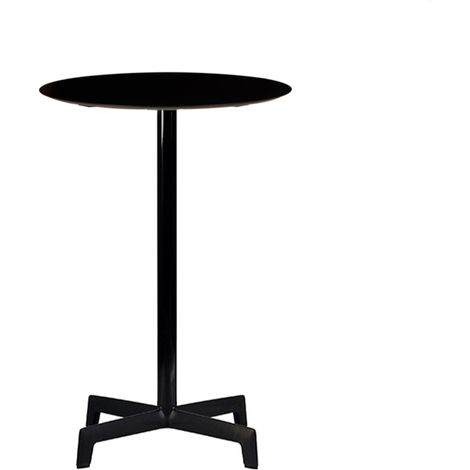 Mesa redonda interior, exterior Ø60 negro - negro SPUTNIK Resol