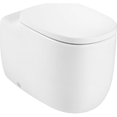 ROCA BEYOND Inodoro Rimless Tanque Alto Blanco - ref: A3470B7000+A801B8200B (1/2)