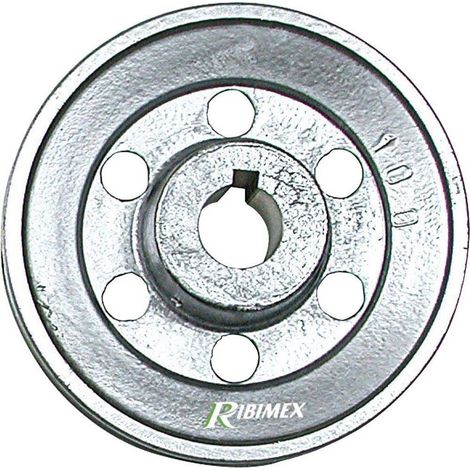 Poulie D.120 mm Axe 28 mm - 1 Gorge Type A - Résistante et Durable - Fiable - D-Work