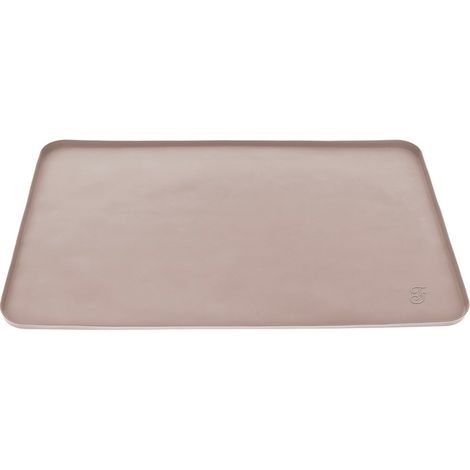 Tapis de dessous de lit en silicone de couleur colombe pour chiens et chats