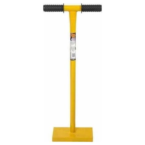 Toya Piastra di Compattazione Strumento Acciaio Laccato 820 mm 8,5 kg