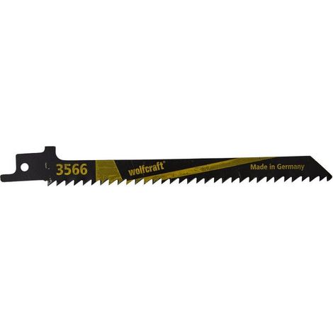 Šavlové pilové plátky CV, dřevo a plast, jemný zakřivený řez 130 mm 3566000 (1/4)