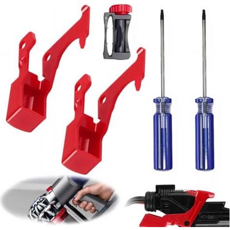Lot de 5 interrupteurs de déclenchement puissants pour Dyson V10 et V11, pièces de rechange pour Dyson V11 et V10, rouge (1/4)