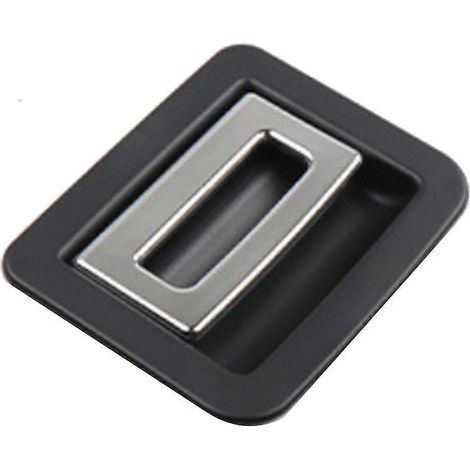 Poignée de coffre de voiture, revêtement de tapis de coffre, poignée de plancher de coffre pour 2010-2016, édition noire 528 (1/5)