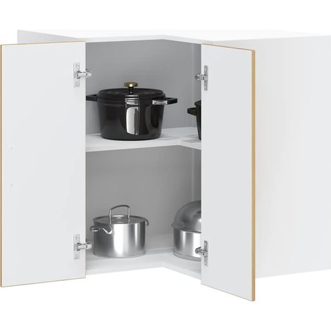 Küchen-Eckhängeschrank Porto Artisan-Eiche Holzwerkstoff