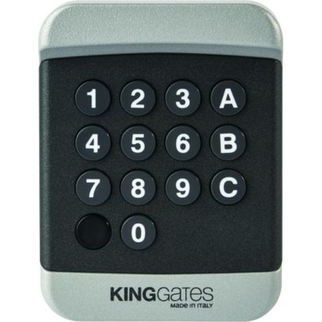 Télécommande sans fil 4 canaux – Rolling Code 433,92MHz – Portée jusqu’à 150m – Sécurité pour portails et portes motorisées – King Gates