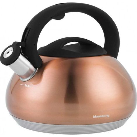 KLAUSBERG Flötenkessel 2,7L KB-7385 Kupfer (1/5)