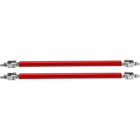 KIMISS Barre de Support de Pare-Chocs et Tiges de Support 1 Paire de Barres de Lèvre de Pare-Chocs Avant de 20 Cm Entretoises de Support de Lèvre de Pare-Chocs en Aluminium pour la (1/5)