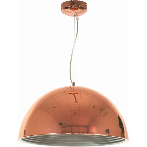 Suspension Candellux Amalfi cuivre Ø30 cm E27 métal (1/3)
