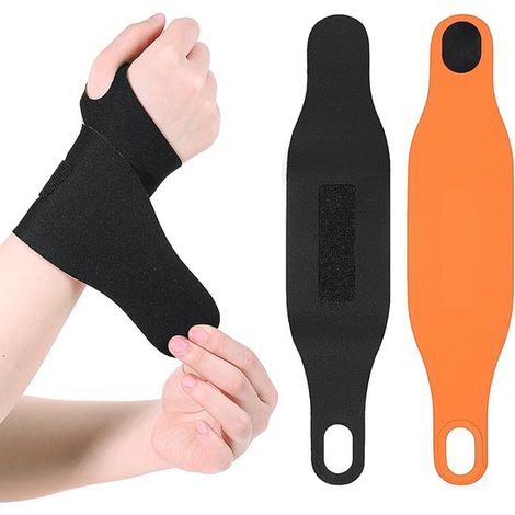 2er-Pack verstellbare Handgelenkstützen Bei Karpaltunnelsyndrom/Handgelenkschmerzen, für Sport/Fitness