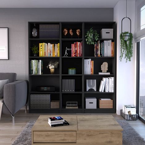 Set de Bibliotecas con Diseño Versátil y Estética Moderna (1/5)