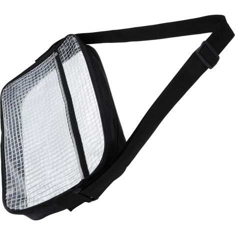 Pochette à Outils Antistatique Transparente 17 Pouces Bandoulière Ajustable, Grosse Capacité pour Usage en Salle Blanche et Stockage Divers (1/5)