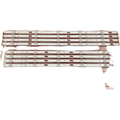 Kit striscia LED, lunghezza 1085 mm, 10 LED, tensione 3V, compatibile con vari modelli, struttura robusta