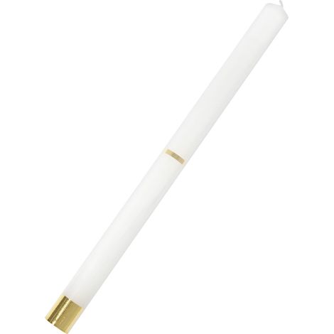 Candelabro blanco, puro - estrecho