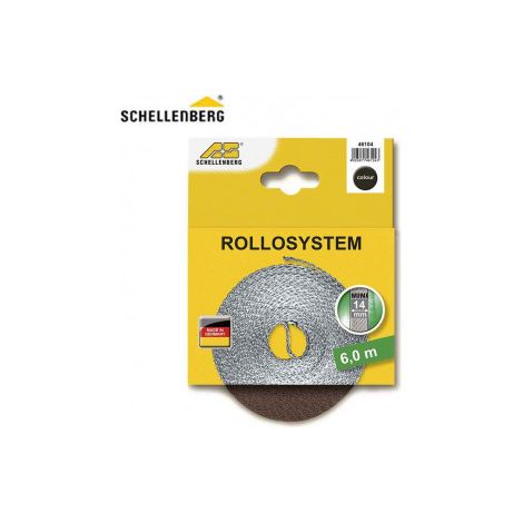 Cinta de Persiana SCHELLENBERG 14mm x 6m Marrón