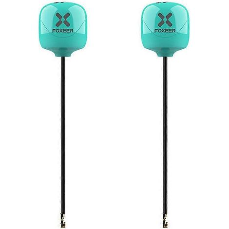 FOXEER FPV Lollipop 4 Plus 4+ Antenne (2 Stück) 5,8 GHz 2,6 dBi Omni Mini-Antenne RHCP UFL für FPV RC-Renndrohne (1/5)