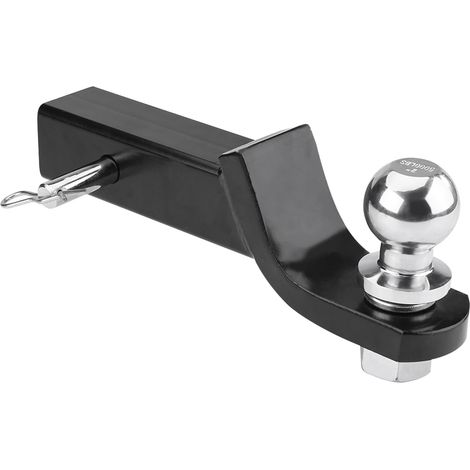 Support de boule d'attelage 50mm pour remorque, récepteur de timon de tracteur, barre de remorquage pour camping-car et camionnette (1/5)