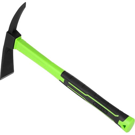 Houe de Jardin 2 en 1 15 pouces - Râteau Cultivateur Manuel Acier Carbone, Ergonomique et Antidérapant, Outil de Jardinage pour Désherber, Aérer et Creuser (1/5)