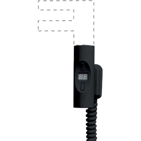 Novaservis - Heizstab mit Thermostat, 300 W, schwarz GZNEW3BL