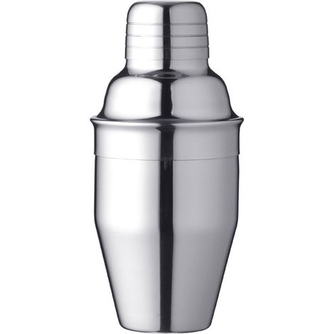 Shaker À Cocktails - Shaker À Trois Compartiments En Acier Inoxydable 18/10 - Pour Bar Professionnel Et Maison - Lot De 1 (1/5)